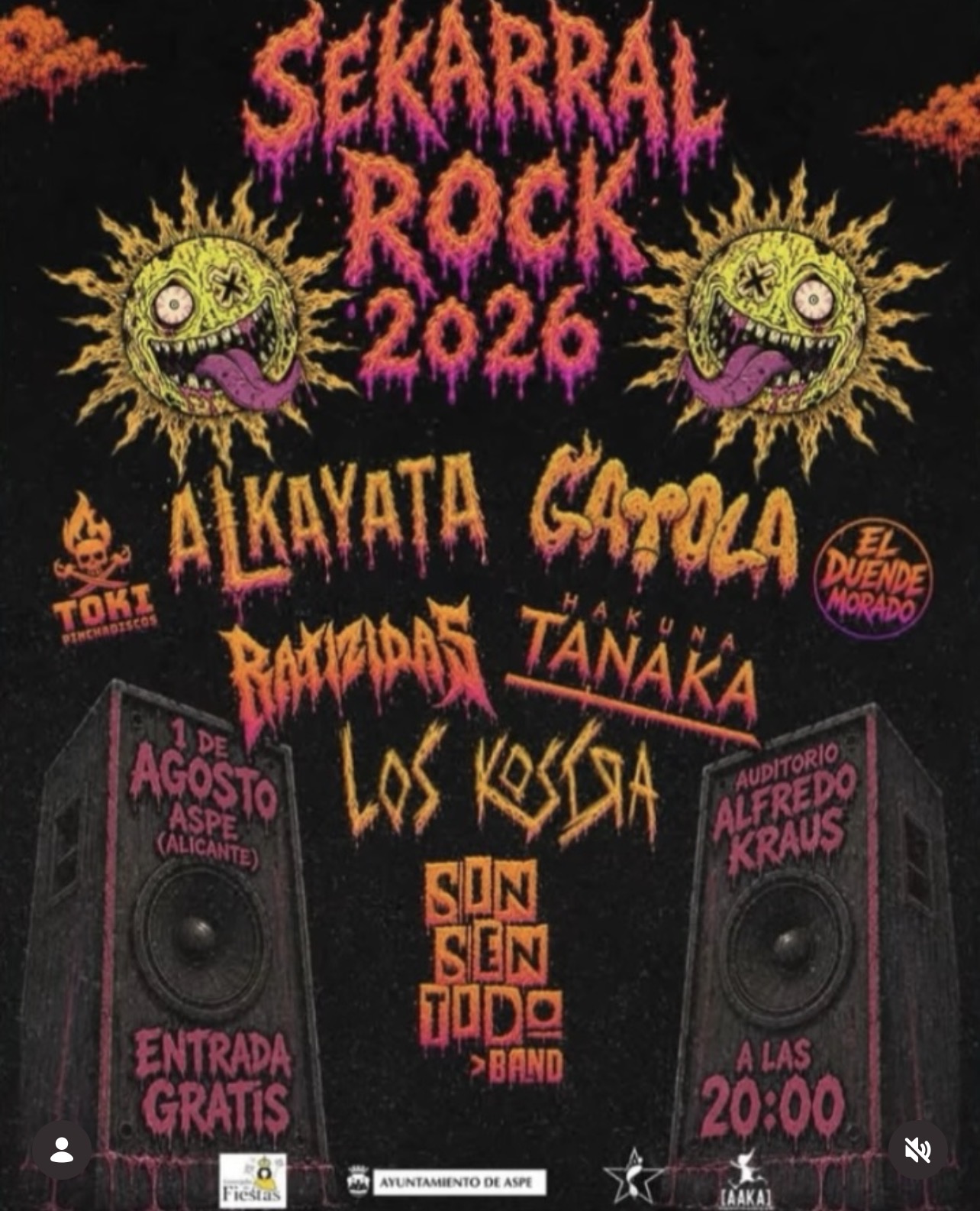 sekarral rock 2026