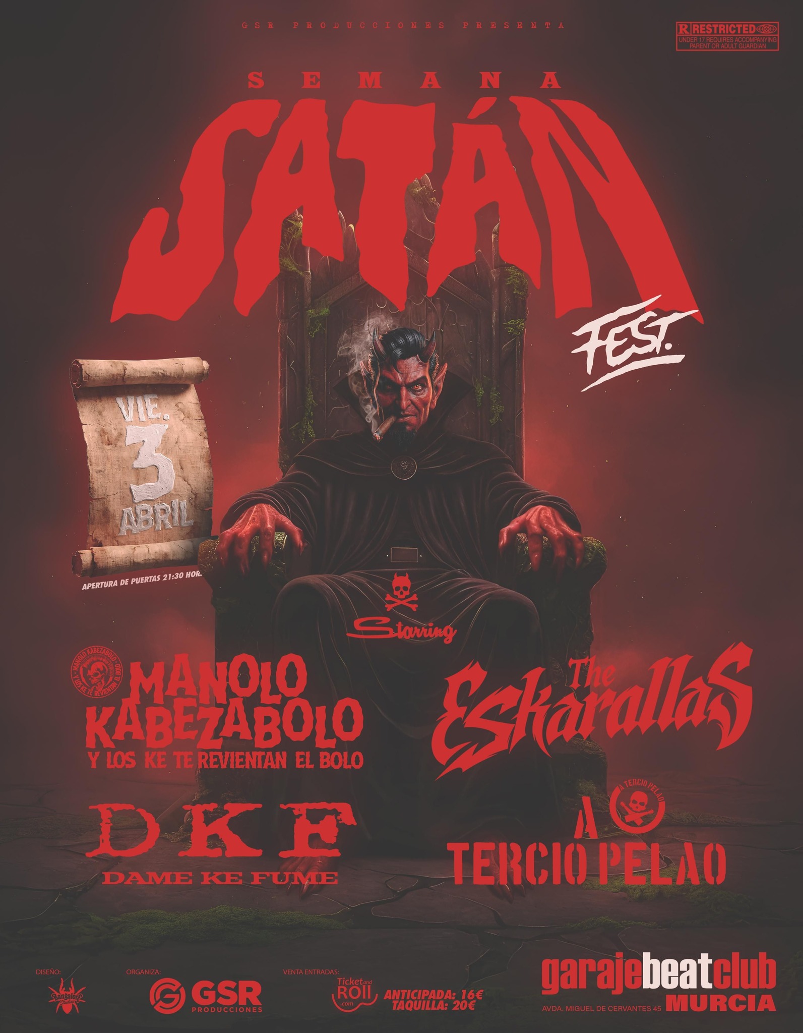semana satan fest murcia