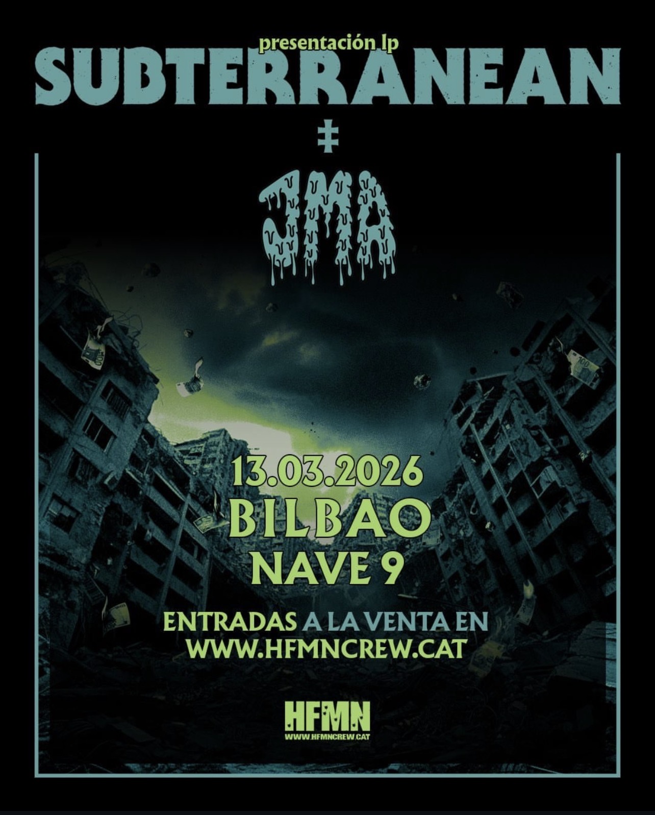 concierto subterranean bilbao