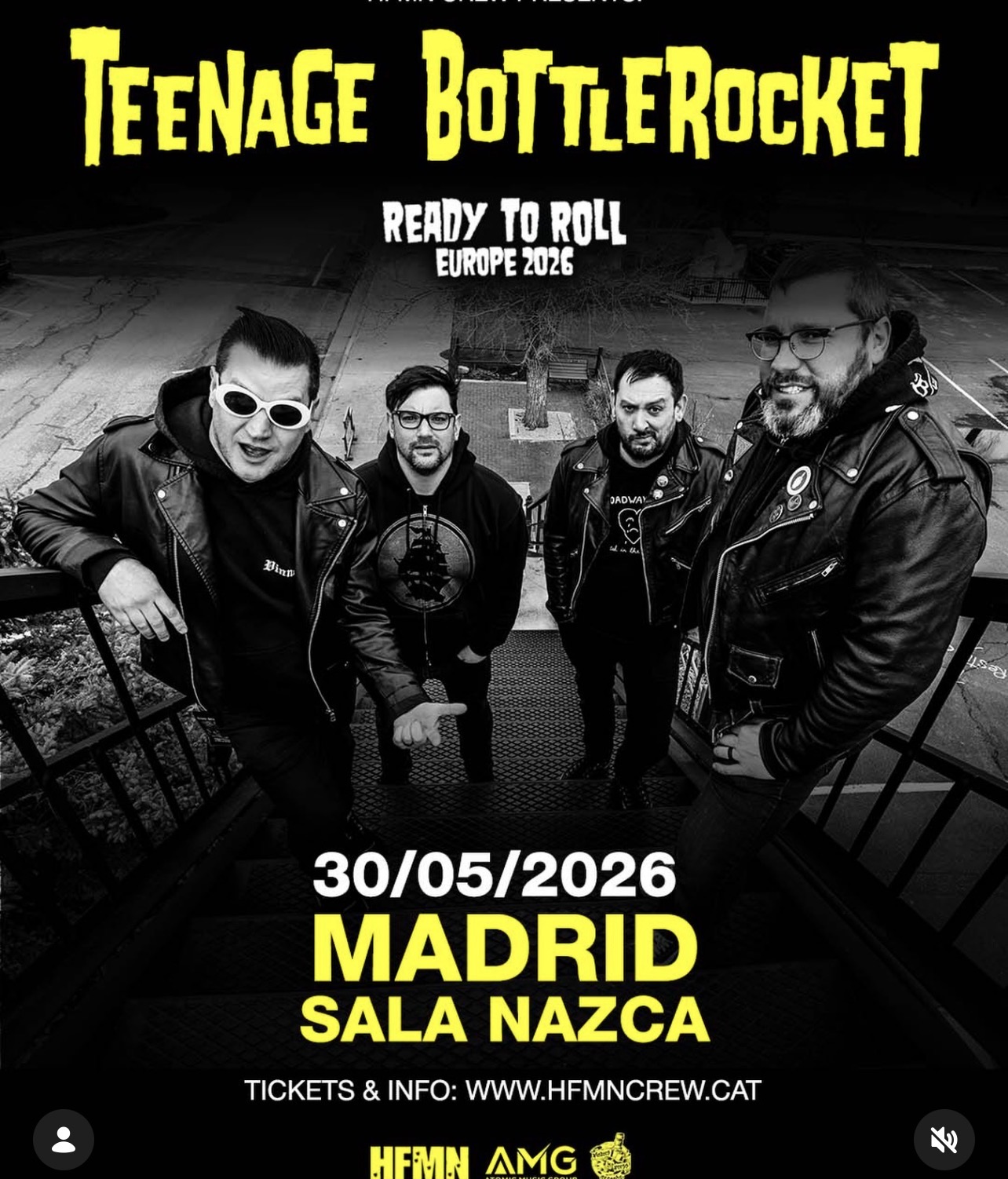 concierto teenage bottlerocket madrid